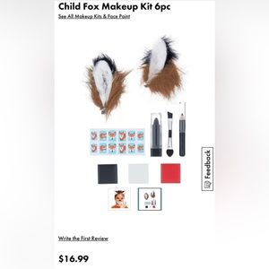 Fox Make Up Kit Brand NWT